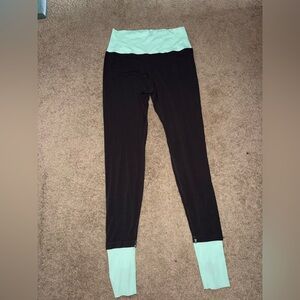 Nike Black and Mint Leggings